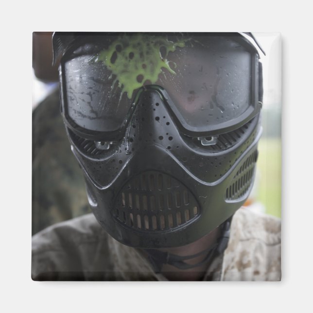 Imán Una ronda de paintball (Frente)