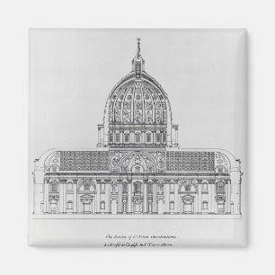 Imán Una sección representativa de San Pedro, Roma