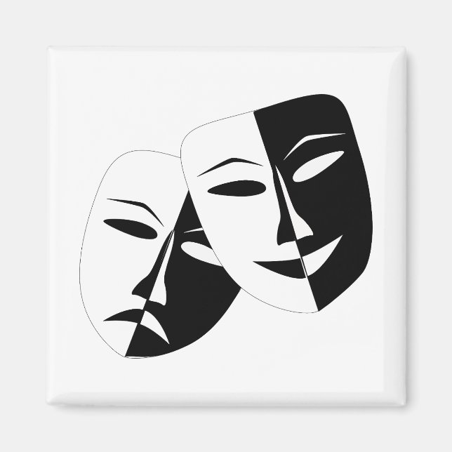 Imán Una simple comedia dramática mastica café que actú (Frente)