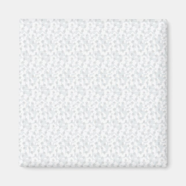 Imán Una superficie completamente blanca e incansable l (Frente)