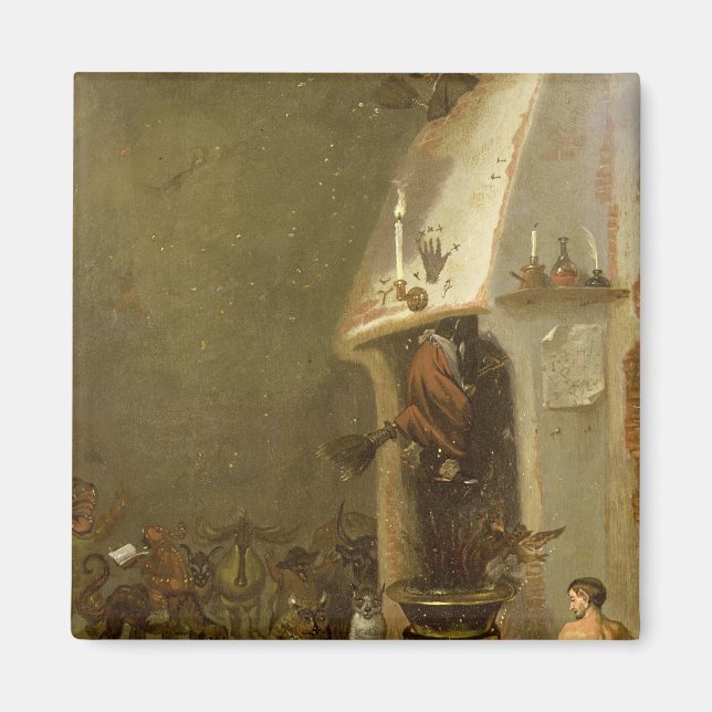 Imán Una taberna de bruja (Frente)