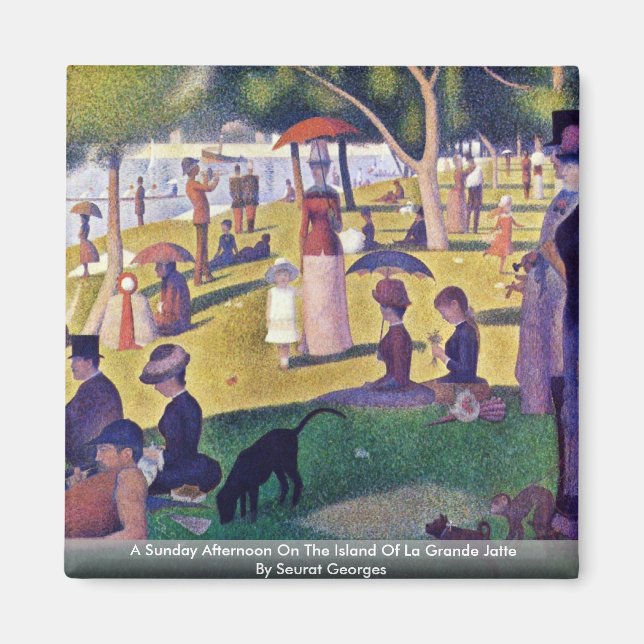 Imán Una Tarde Dominical En La Isla (Frente)