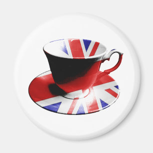 Imán Una taza agradable de té inglés