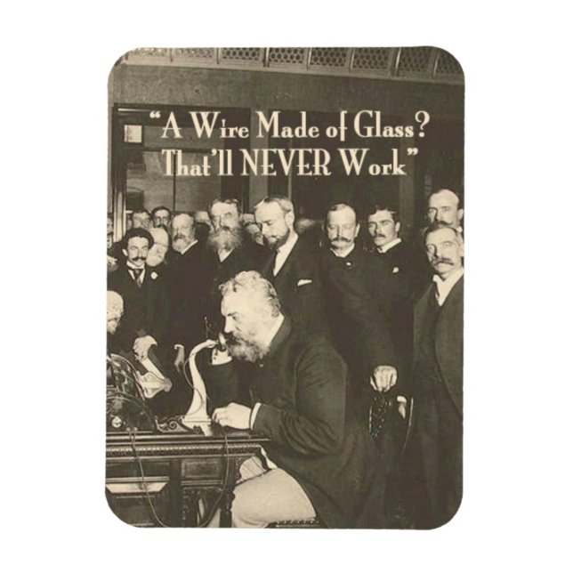 Imán Una telaraña hecha de tecnología humorística de vi (Vertical)