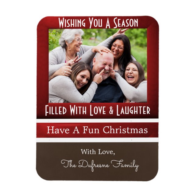 Imán Una temporada de Navidades de amor y risa (Vertical)