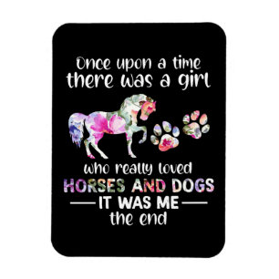 Imán Una Vez Había Un Chica Que Amaba El Caballo