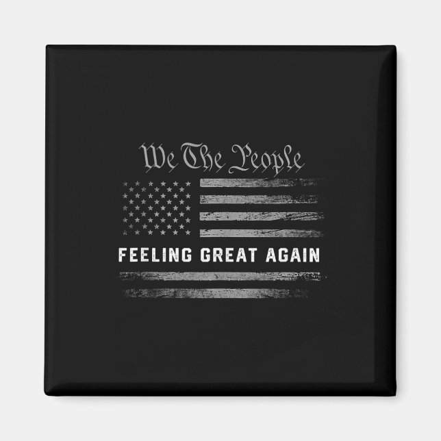 Imán Una vez más se siente bien Trump 2024 (Frente)