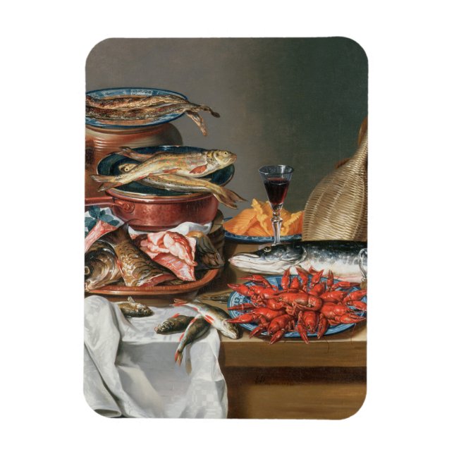 Imán Una vida fija de peces, truchas y langostas, 1 (Vertical)