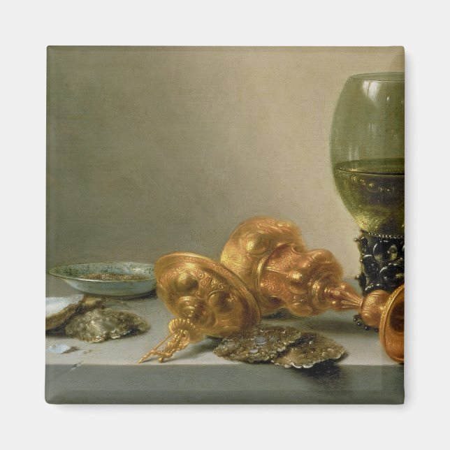 Imán Una vida quieta con un Roemer y una Copa de Gilt (Frente)