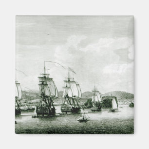 Imán Una vista de la isla de Sta. Lucía