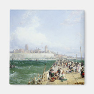 Imán Una vista de Margate del embarcadero, 1868