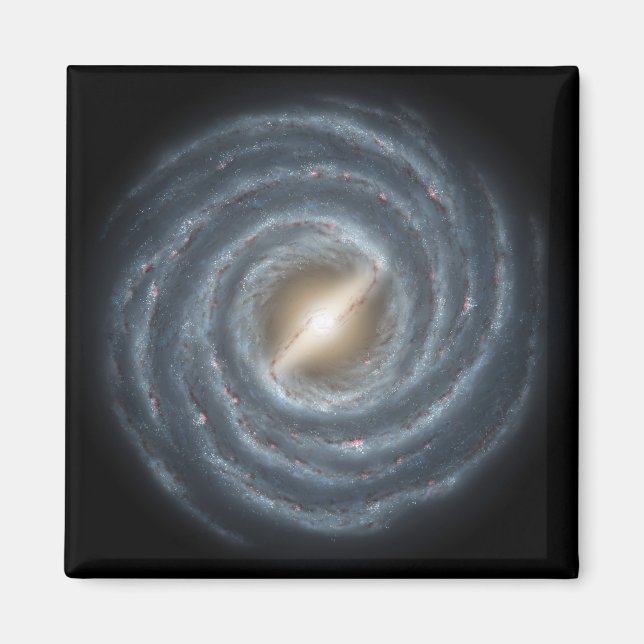 Imán Una vista de nuestra propia Galaxia Vía Láctea (Frente)