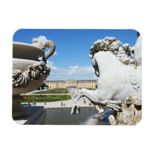 Imán Una vista del palacio de Schonbrunn en Viena,