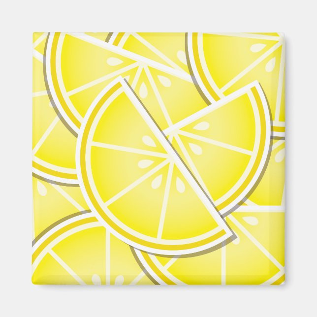 Imán ¡Unas cuñas de limón! (Frente)