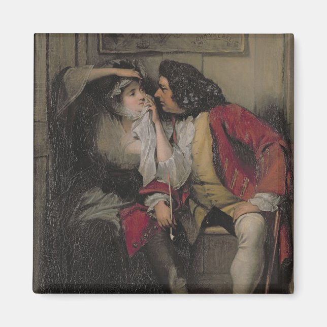 Imán Uncle Toby y Widow Wadman (Frente)