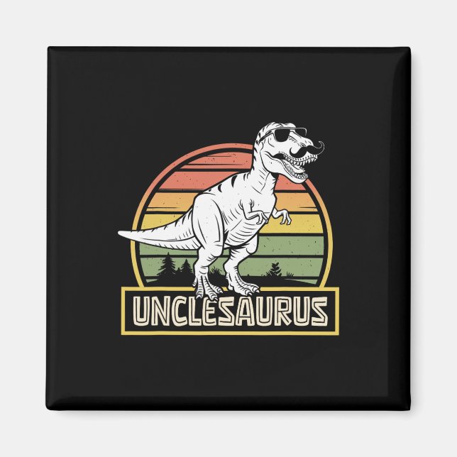 Imán Unclesaurus T Rex Dinosaur Uncle Saurus Mating F (Frente)