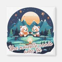 Imán Une nouvelle année avec toi