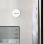 Imán único con nombre personalizado<br><div class="desc">Añade un toque personal a tu espacio con este imán único que incluye tu nombre personalizado. Perfecto para refrigeradores,  taquillas o tableros de oficina,  combina estilo y funcionalidad. Diseñado con colores vivos y materiales duraderos,  este imán personalizado hace un regalo encantador o un accesorio diario encantador.</div>