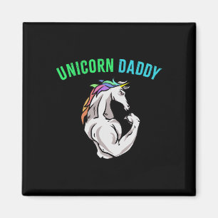 Imán Unicorn Daddy - Funny Magness Fitness Bodybuilder