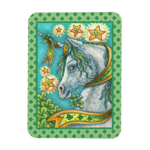 IMÁN UNICORN IRLANDÉS, ST. CABALLO DE FANTASÍA DEL DÍA