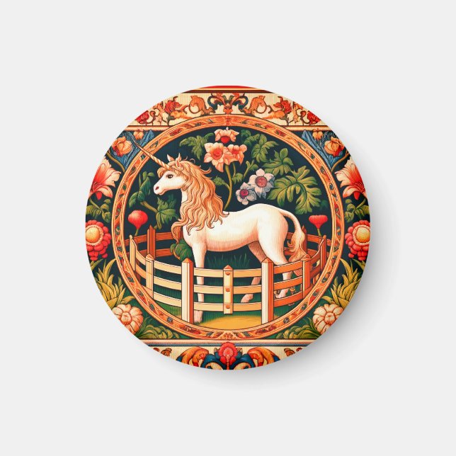 Imán Unicornio clásico (Frente)