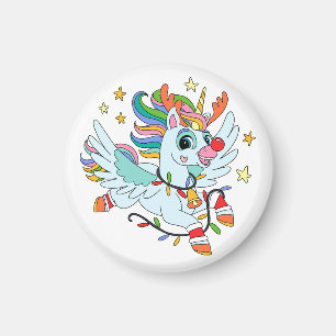 Imán Unicornio de ciervo de Santa Cuta