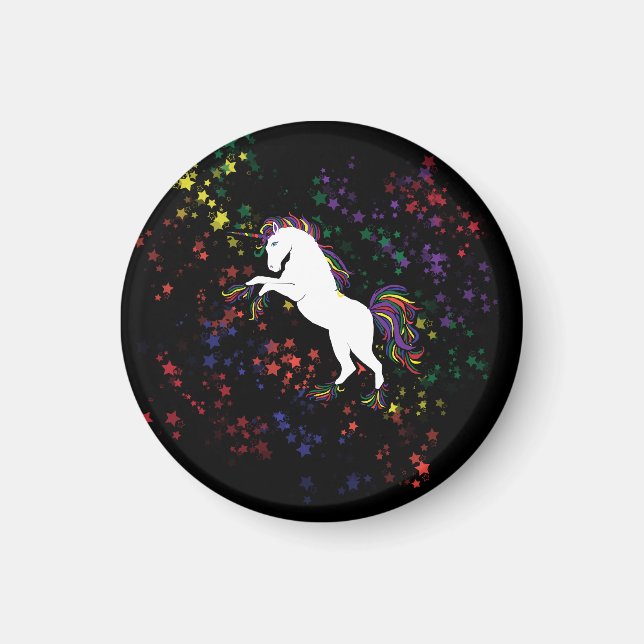 Imán unicornio de los años 80 (Frente)