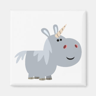 Imán unicornio de Personalizado inescrutable