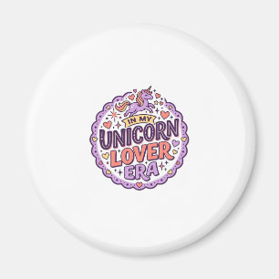 Imán Unicornio En Mi Era De Amante De Unicornios Merch