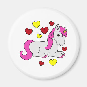 Imán Unicornio enamorado
