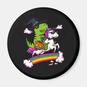 Imán Unicornio Halloween del montar a caballo del