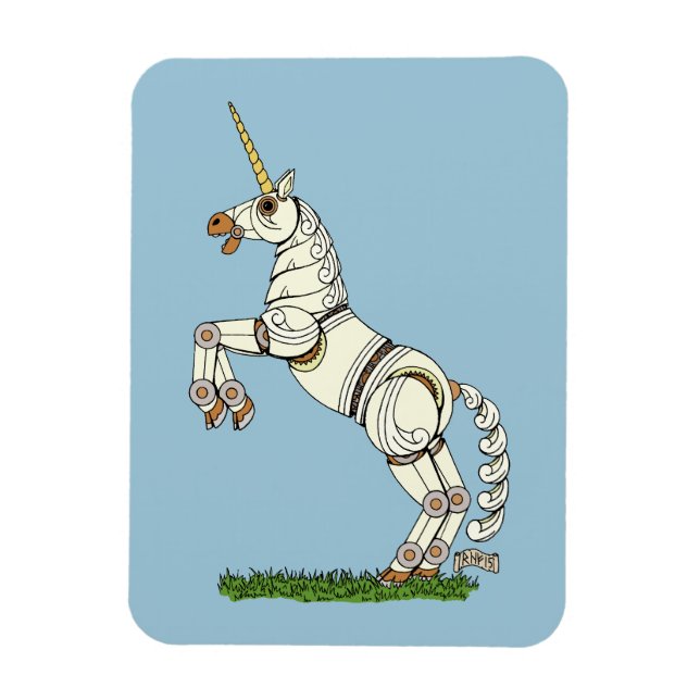 Imán Unicornio mecánico (Vertical)