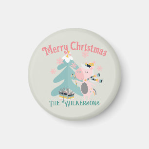 Imán Unicornio, Navidades del boho lindo, en sabio