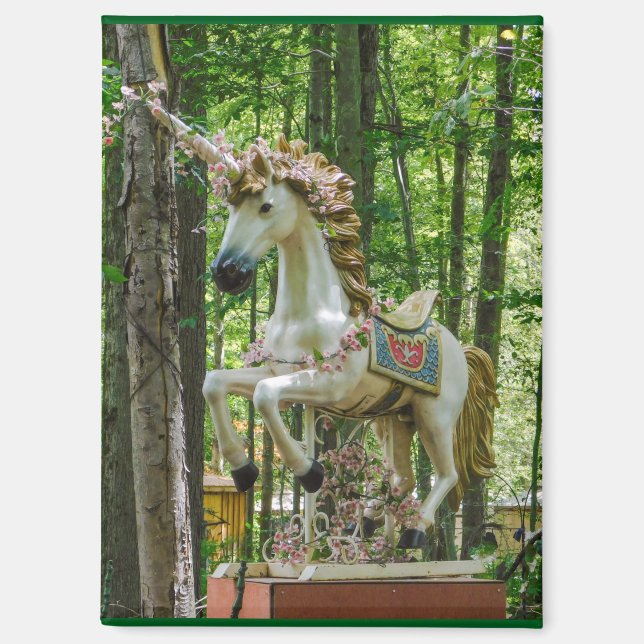 Imán Unicornio Vintage (Anverso)