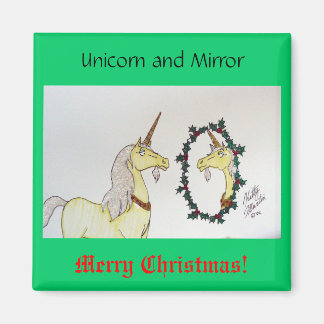 Imán Unicornio y Espejo