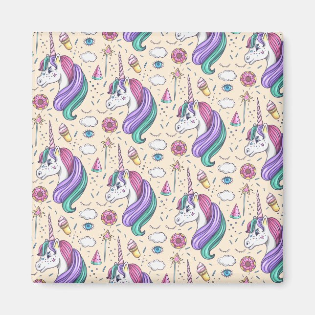 Imán Unicornios (Frente)