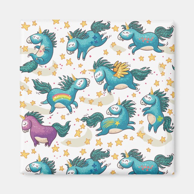 Imán Unicornios (Frente)