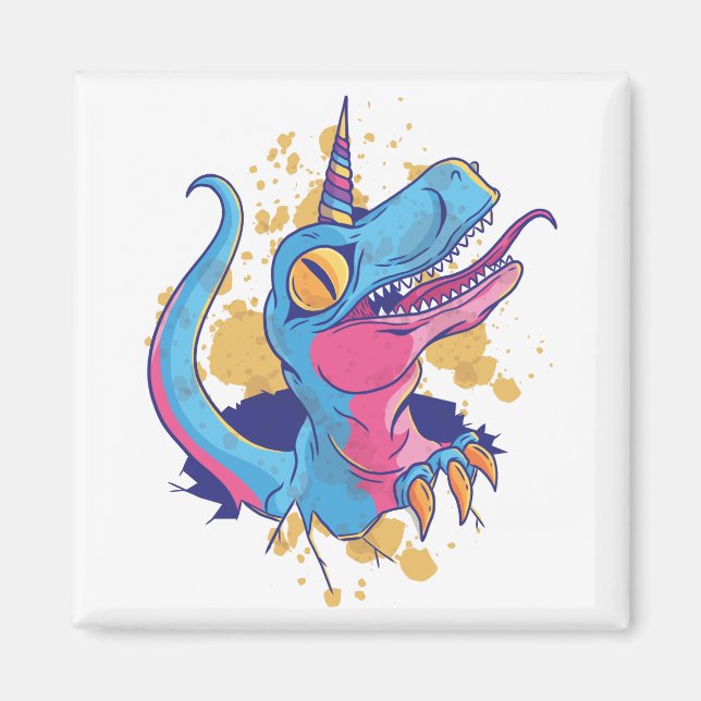 Imán Unicornisauro (Frente)