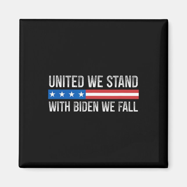 Imán Unidos nos ponemos de pie - Con Biden Caemos - Vie (Frente)