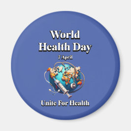 Imán Unidos Por La Salud. Día Mundial de la Salud. Cami