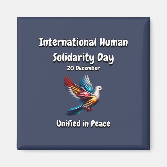 Imán Unificado en paz. Día de la Solidaridad Humana. (Frente)