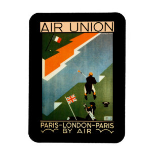Imán Unión Aérea ~ París-Londres-París por vía aérea