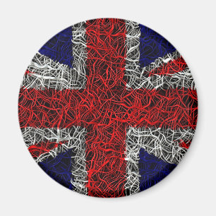 Imán Unión bandera de jack uk patriótico