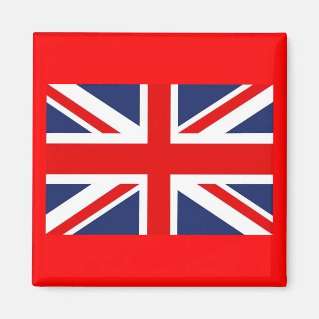Imán Union Jack Flag-Reino Unido (Frente)
