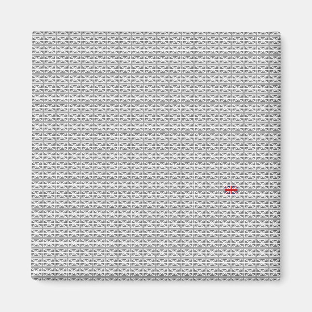 Imán Union Jack - Reino Unido (Frente)