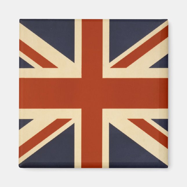 Imán Union Jack Retro (Frente)