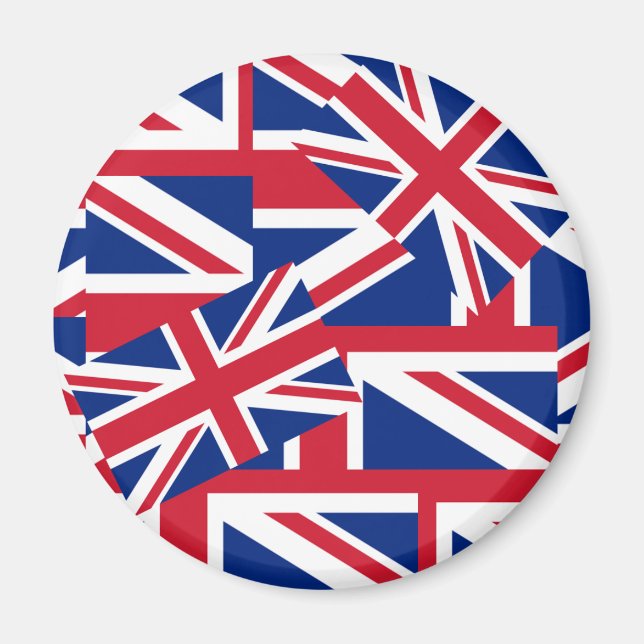 Imán Union Jacks Galore (Frente)