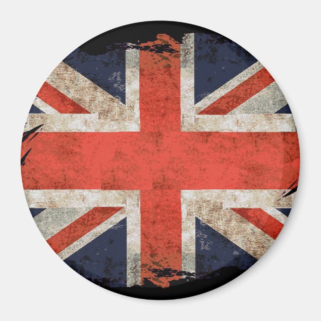 Imán Unión Jota de edad triturada (Frente)