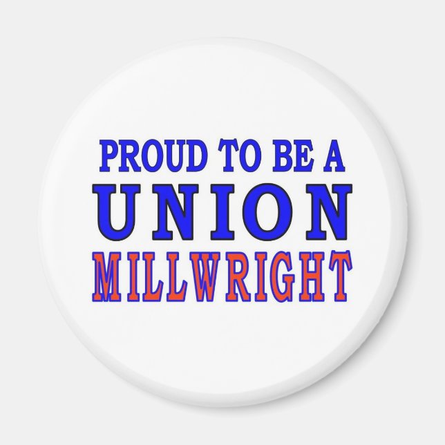 IMÁN UNION MILLWRIGHT (Frente)
