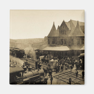 Imán Union Station, Durand, Michigan